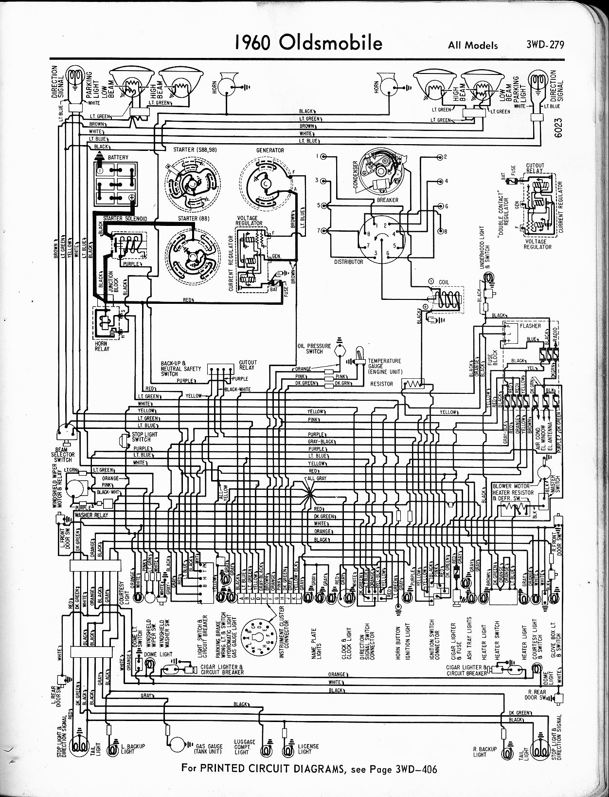 Wiring Diagram PDF: 1941 Oldsmobile Wiring Diagram